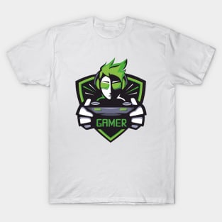 Gamer (green) T-Shirt